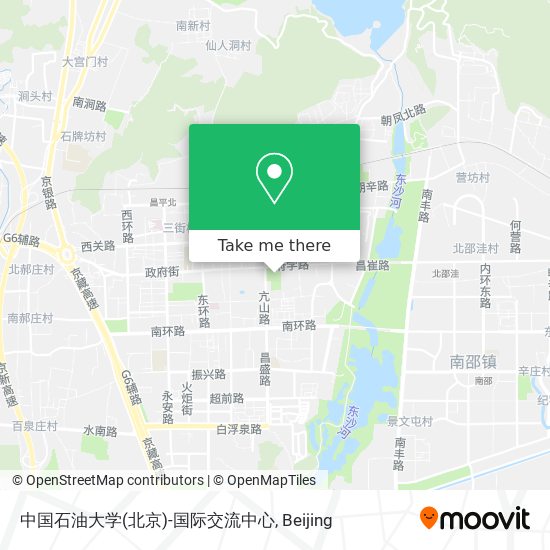 中国石油大学(北京)-国际交流中心 map