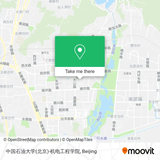 中国石油大学(北京)-机电工程学院 map