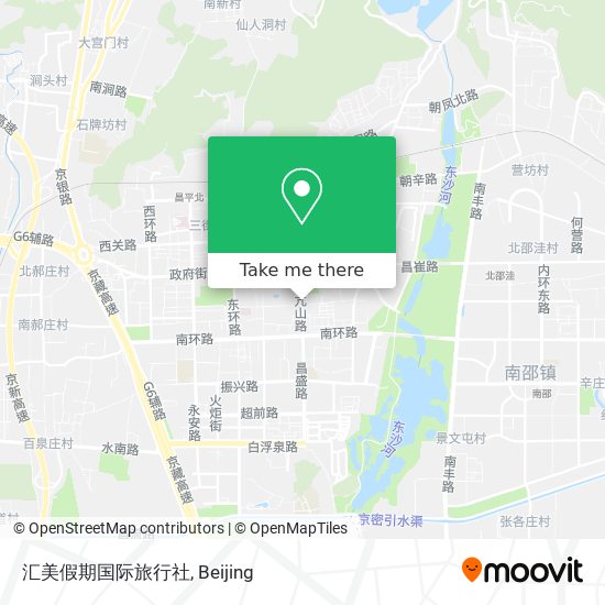 汇美假期国际旅行社 map