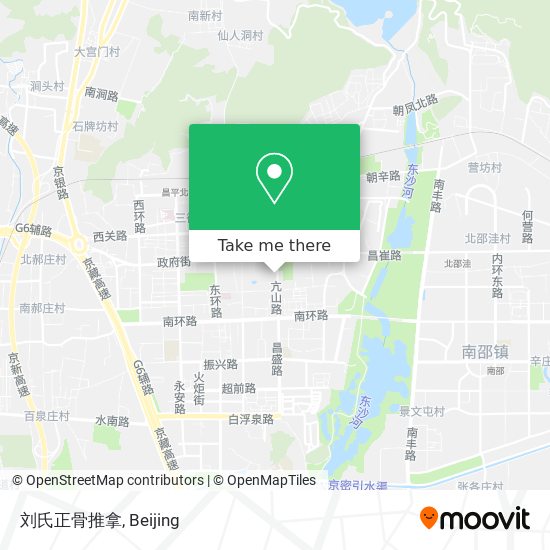 刘氏正骨推拿 map