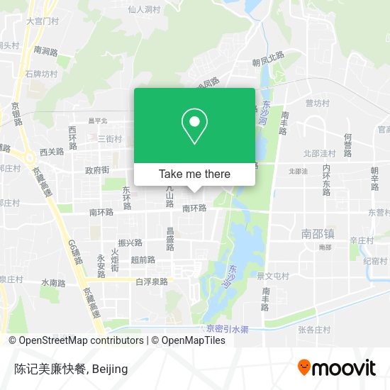 陈记美廉快餐 map
