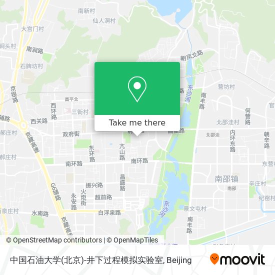 中国石油大学(北京)-井下过程模拟实验室 map
