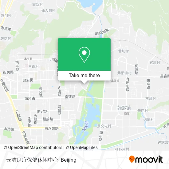 云洁足疗保健休闲中心 map