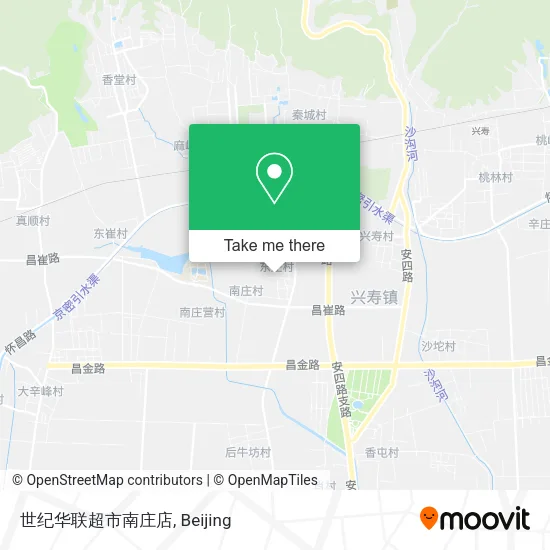 世纪华联超市南庄店 map