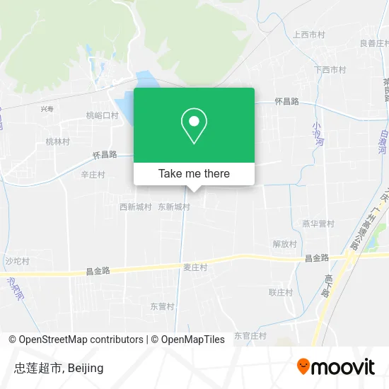 忠莲超市 map