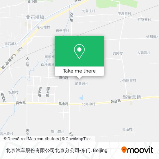 北京汽车股份有限公司北京分公司-东门 map