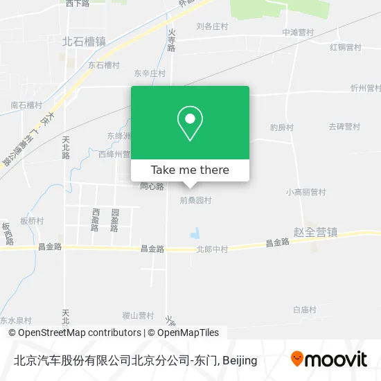 北京汽车股份有限公司北京分公司-东门 map