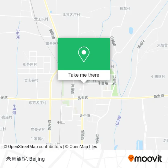 老周旅馆 map