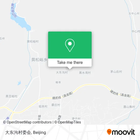 大东沟村委会 map
