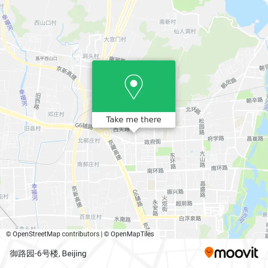 御路园-6号楼 map