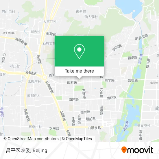 昌平区农委 map