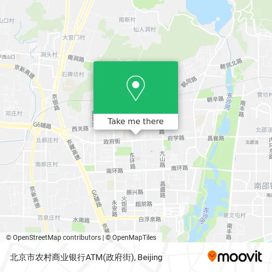 北京市农村商业银行ATM(政府街) map