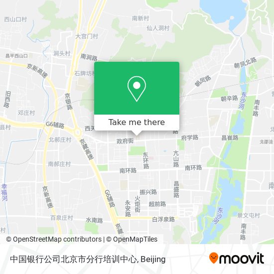中国银行公司北京市分行培训中心 map