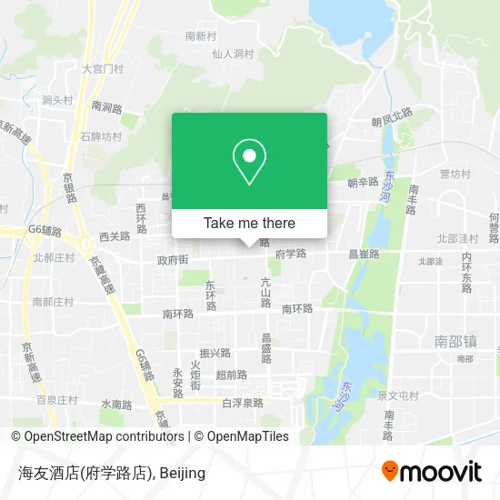 海友酒店(府学路店) map