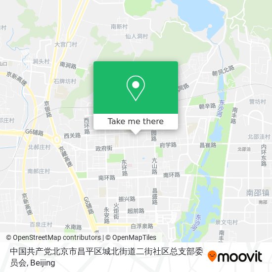 中国共产党北京市昌平区城北街道二街社区总支部委员会 map