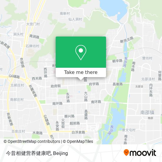 今昔相健营养健康吧 map