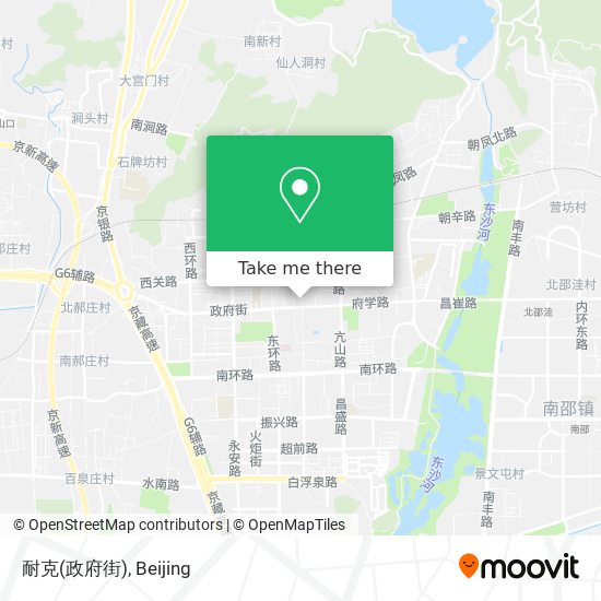 耐克(政府街) map