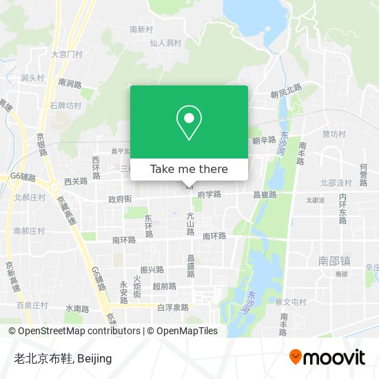 老北京布鞋 map