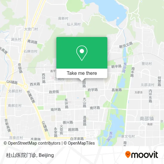 桂山医院门诊 map