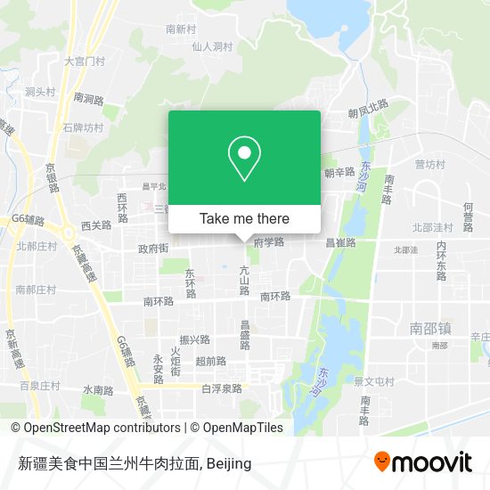 新疆美食中国兰州牛肉拉面 map