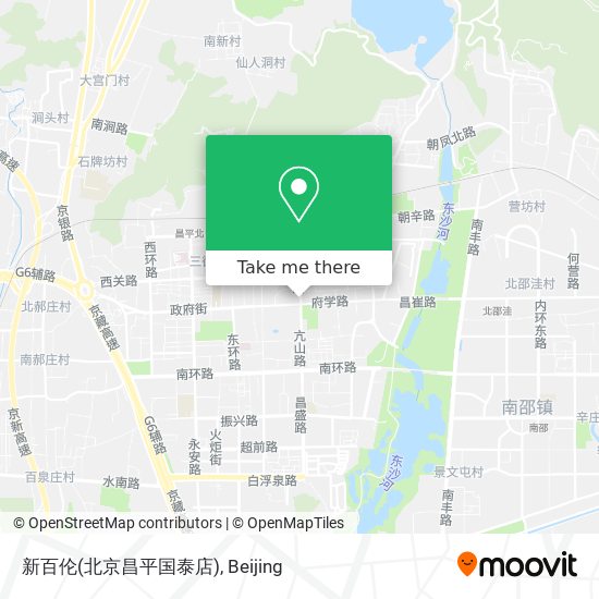 新百伦(北京昌平国泰店) map