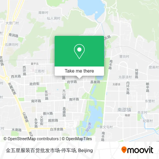 金五星服装百货批发市场-停车场 map