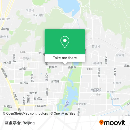 整点零食 map