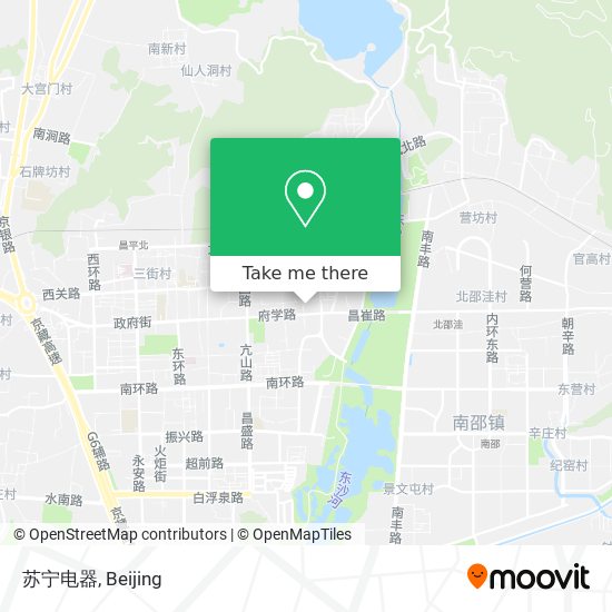 苏宁电器 map