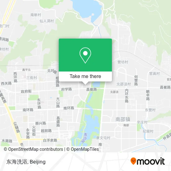 东海洗浴 map