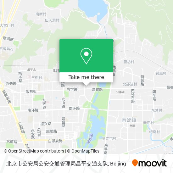 北京市公安局公安交通管理局昌平交通支队 map