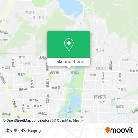 建安里小区 map