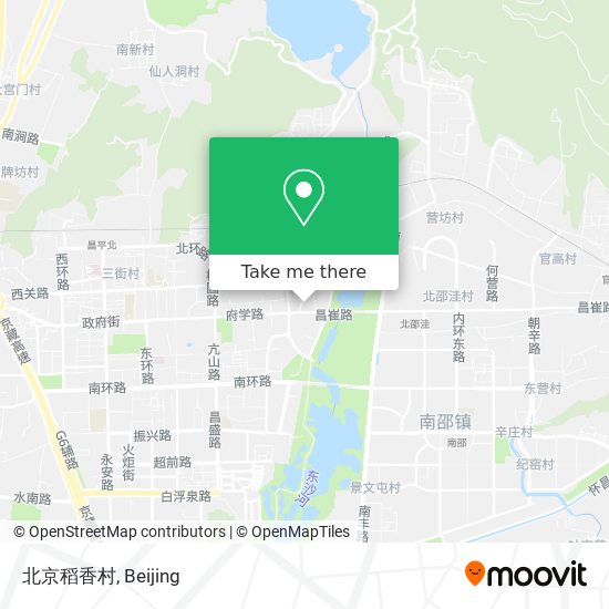 北京稻香村 map