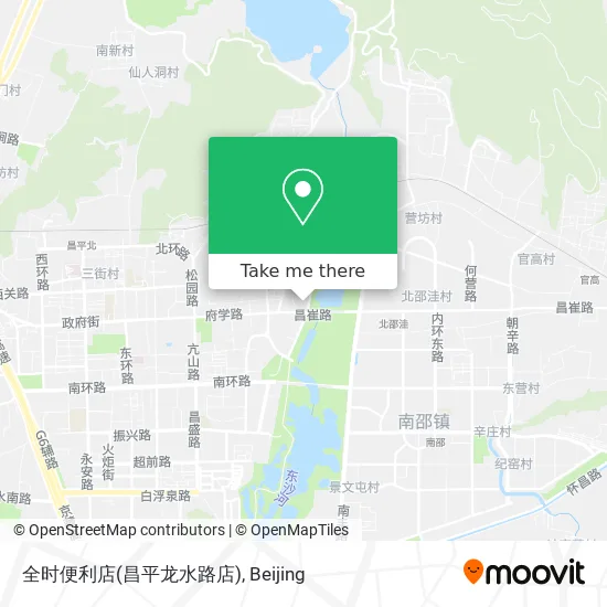 全时便利店(昌平龙水路店) map