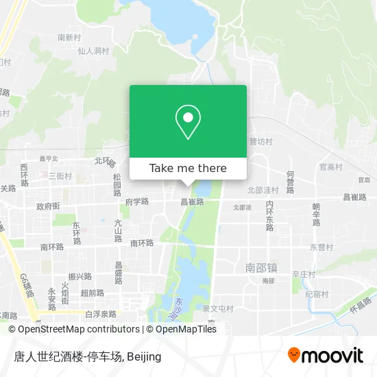 唐人世纪酒楼-停车场 map