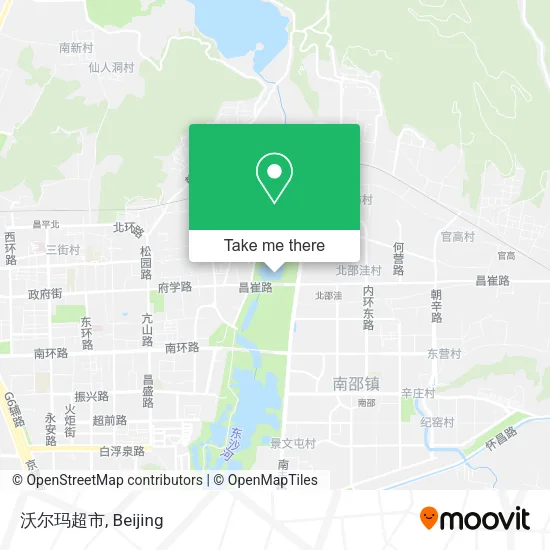 沃尔玛超市 map