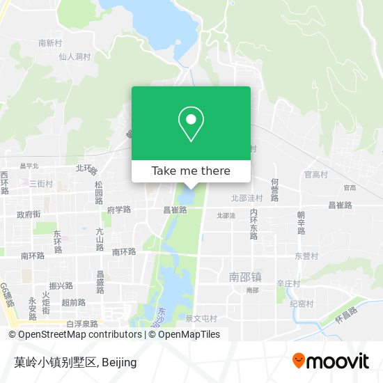 菓岭小镇别墅区 map