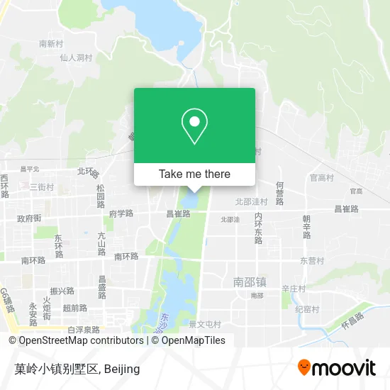菓岭小镇别墅区 map