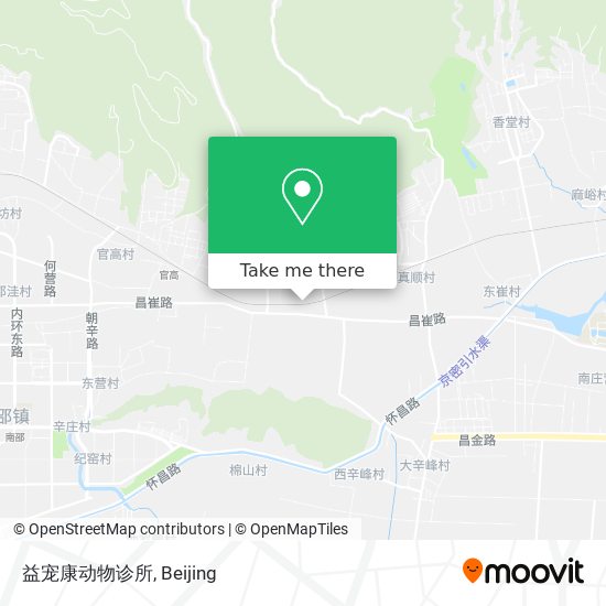 益宠康动物诊所 map