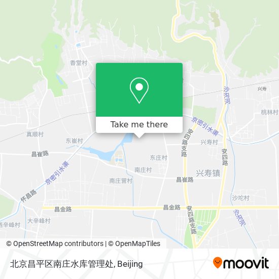 北京昌平区南庄水库管理处 map