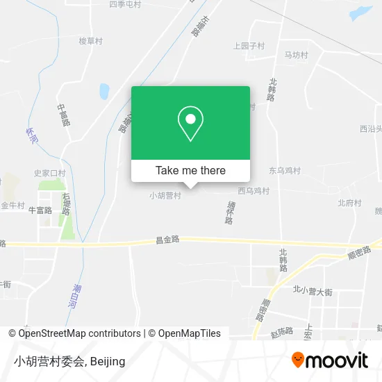 小胡营村委会 map