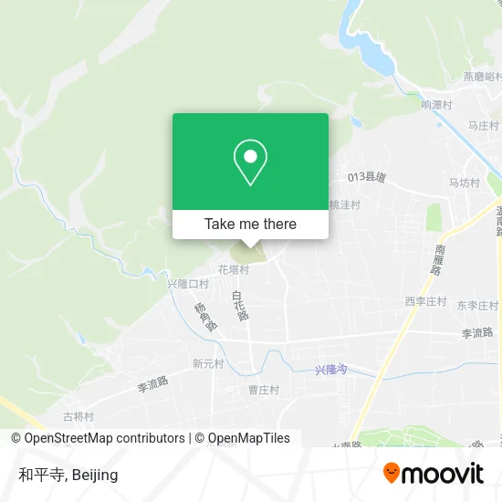 和平寺 map