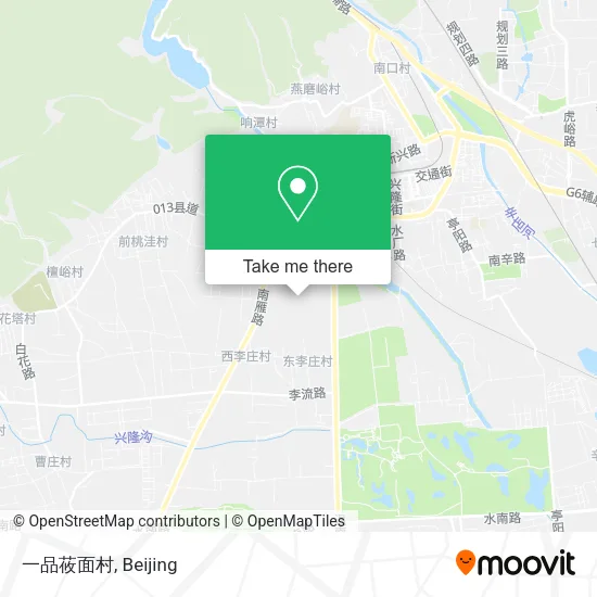 一品莜面村 map