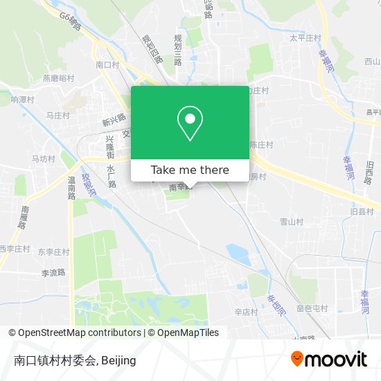南口镇村村委会 map