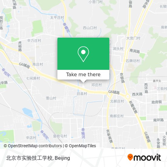 北京市实验技工学校 map