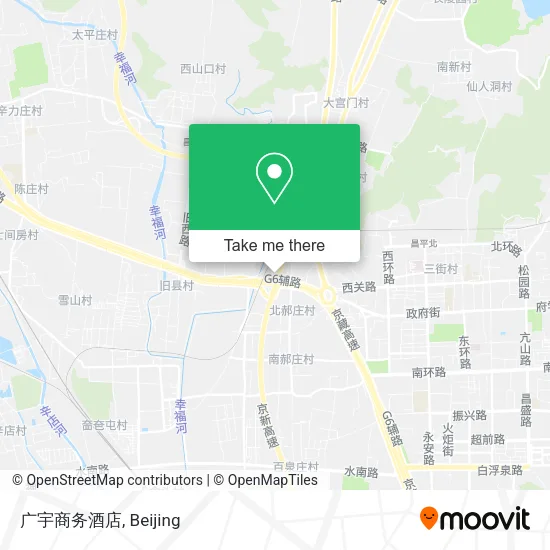 广宇商务酒店 map