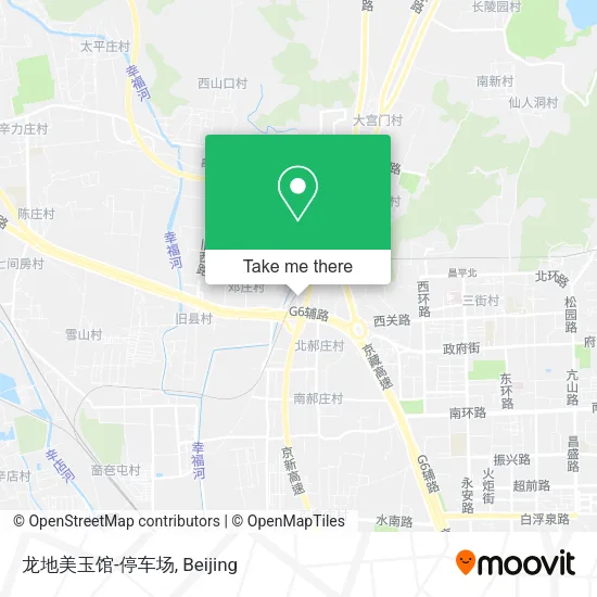 龙地美玉馆-停车场 map