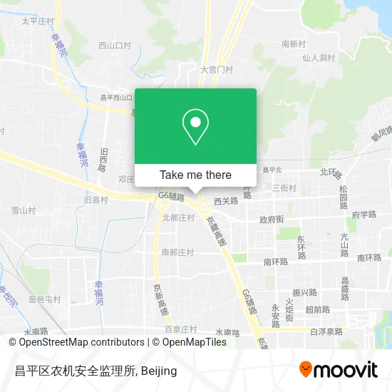 昌平区农机安全监理所 map
