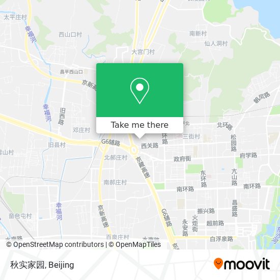 秋实家园 map