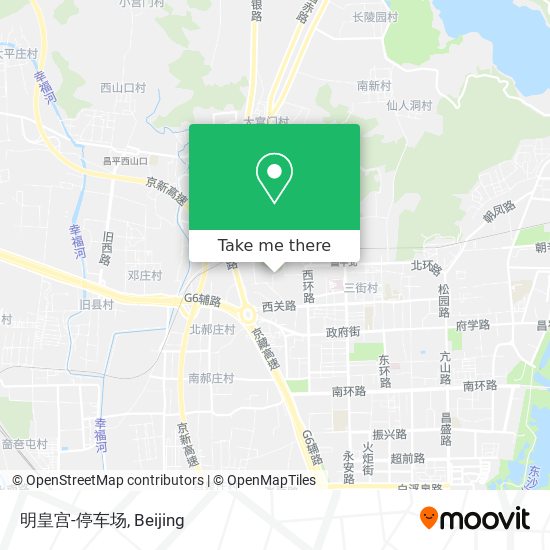 明皇宫-停车场 map
