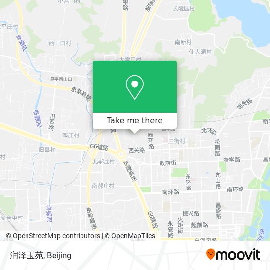 润泽玉苑 map